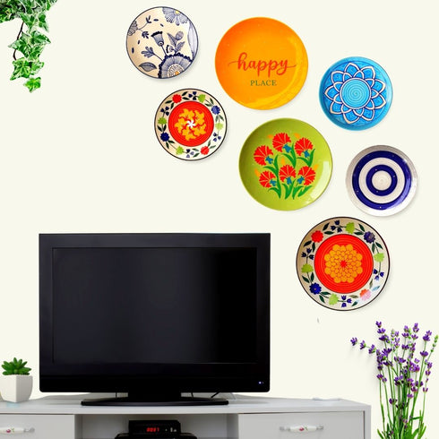 Hibiscus Wall Plate | Floral Home Decor & Nature Lover Gift